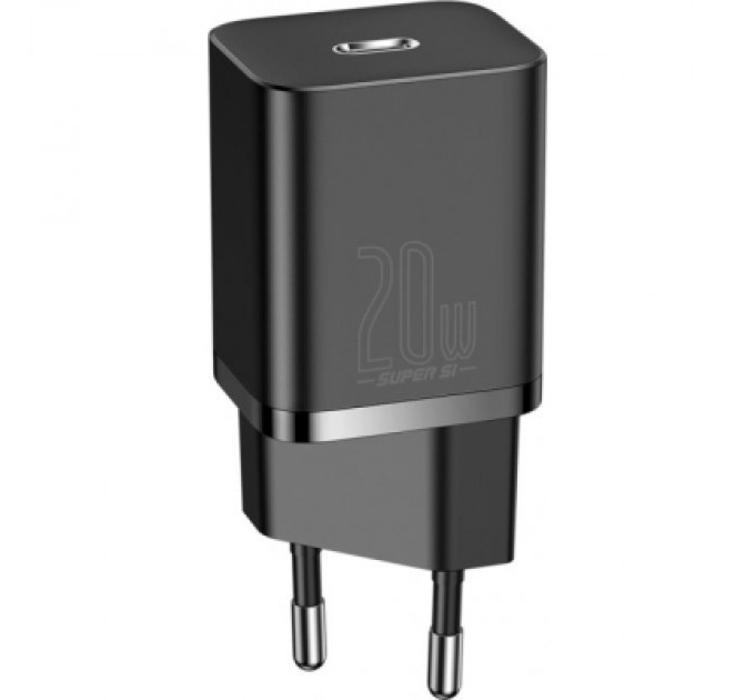 Зарядний пристрій Baseus 1 Type-C 20W (CCSUP-B01)