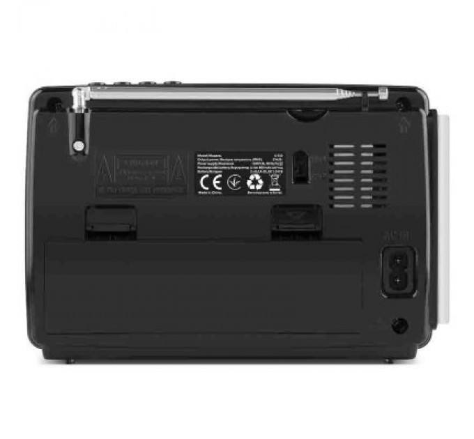 REAL-EL Портативний радіоприймач REAL-EL X-510 Black