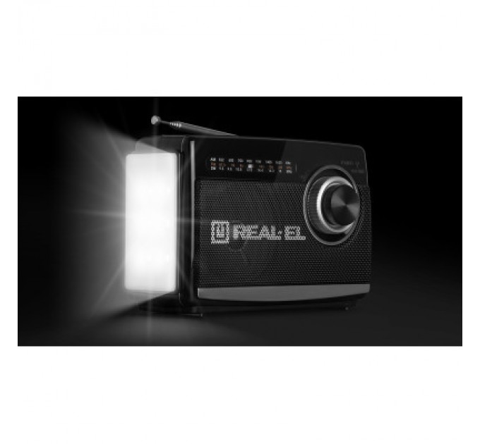 REAL-EL Портативний радіоприймач REAL-EL X-510 Black