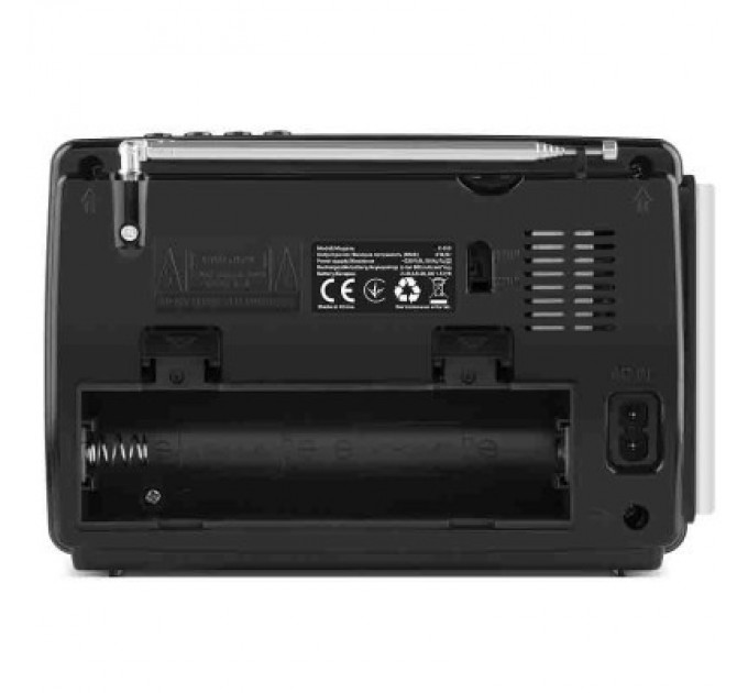 REAL-EL Портативний радіоприймач REAL-EL X-510 Black