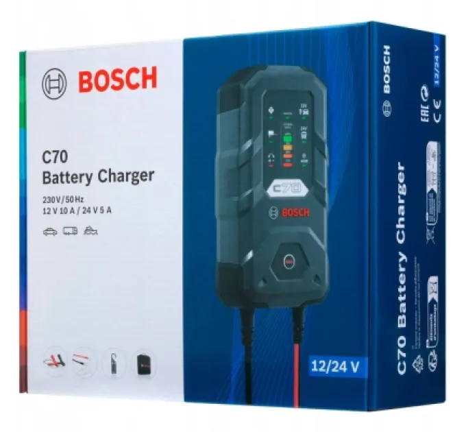 Bosch Зарядний пристрій для автомобільного акумулятора Bosch 0189911070
