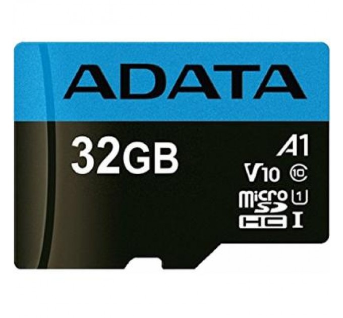 Карта пам'яті ADATA 32GB microSD class 10 UHS-I A1 Premier (AUSDH32GUICL10A1-RA1)