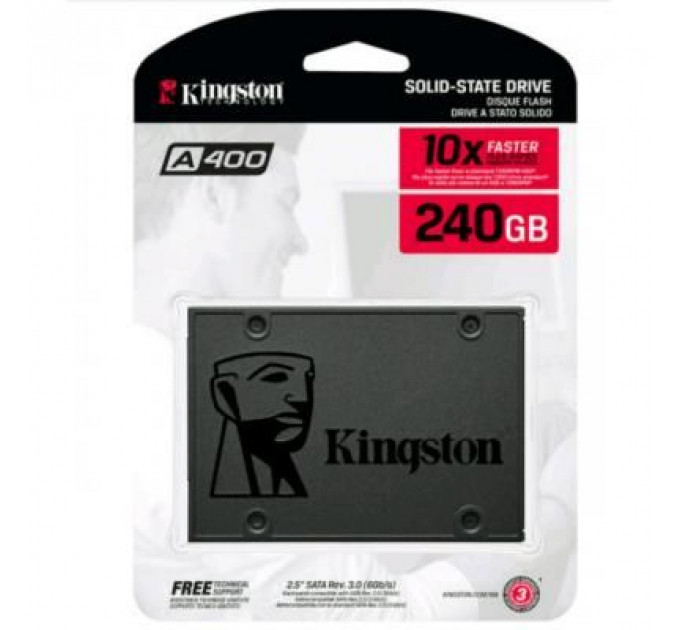 Накопичувач SSD 2.5" 240GB Kingston (SA400S37/240G)
