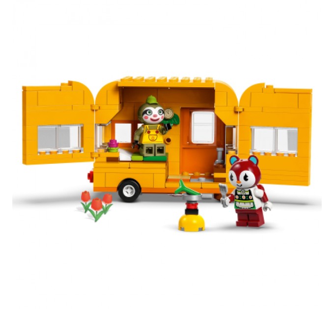 Конструктор LEGO Animal Crossing Садова крамниця і караван, що належать Leif (77054)