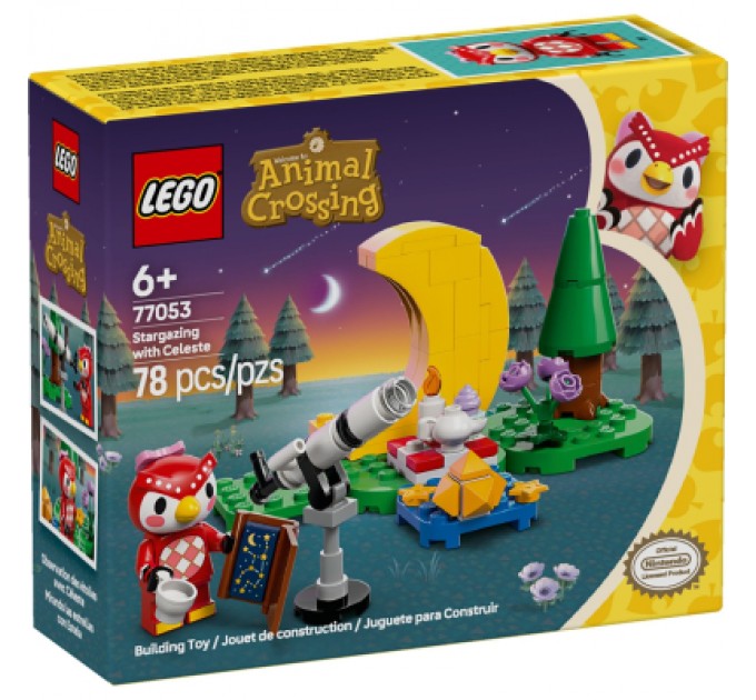 LEGO Конструктор LEGO Animal Crossing Спостереження за зірками із Celeste (77053)