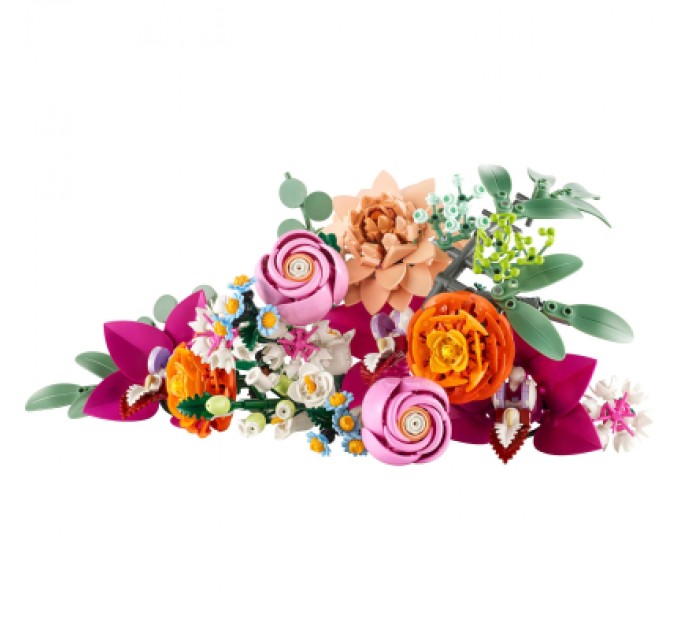 LEGO Конструктор LEGO Botanicals Милий рожевий букет квітів (10342)