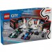 LEGO Конструктор LEGO City Гараж F1 та автомобілі Mercedes-AMG і Alpine (60444)