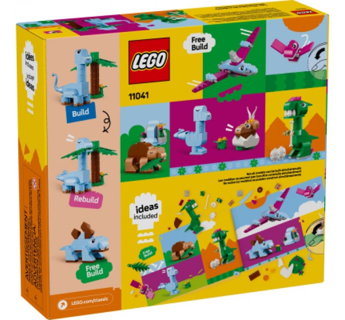 LEGO Конструктор LEGO Classic Творчі динозаври (11041)