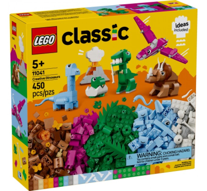 LEGO Конструктор LEGO Classic Творчі динозаври (11041)