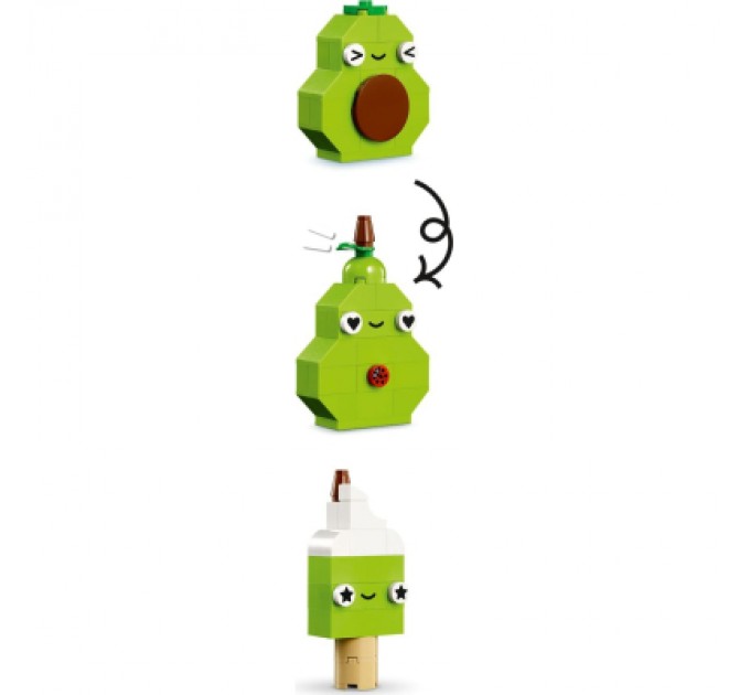 LEGO Конструктор LEGO Classic Творчі друзі з їжею (11039)