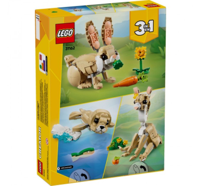 Конструктор LEGO Creator Чарівне кроленя (31162)