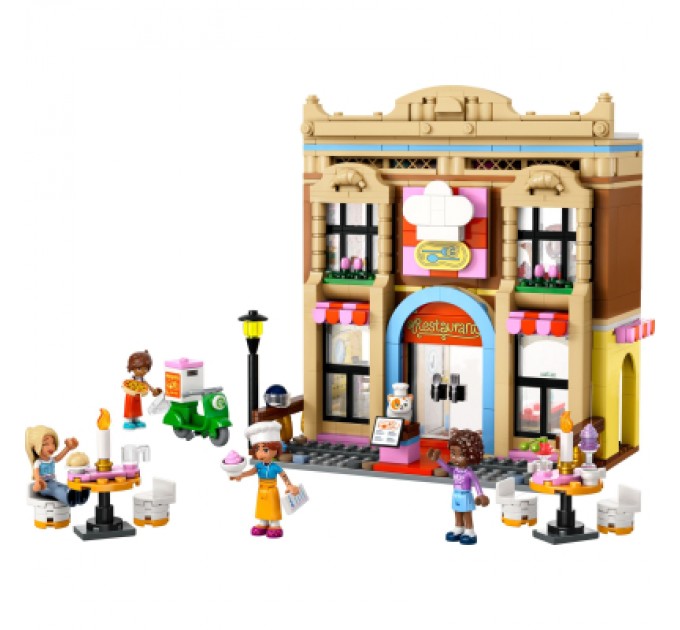 LEGO Конструктор LEGO Friends Ресторан і кулінарна школа (42655)