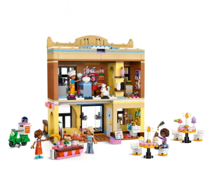 LEGO Конструктор LEGO Friends Ресторан і кулінарна школа (42655)