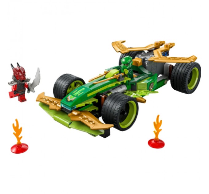 Конструктор LEGO Ninjago Автомобіль для перегонів Лойда з інерційним двигуном (71828)