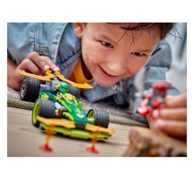 Конструктор LEGO Ninjago Автомобіль для перегонів Лойда з інерційним двигуном (71828)