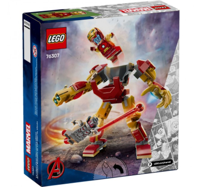 LEGO Конструктор LEGO Super Heroes Робот Залізної Людини проти Альтрона (76307)