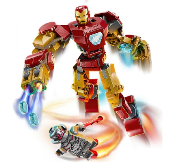 LEGO Конструктор LEGO Super Heroes Робот Залізної Людини проти Альтрона (76307)