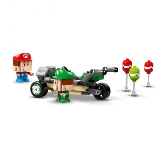 LEGO Конструктор LEGO Super Mario Mario Kart – Baby Mario vs. Baby Luigi (72034)