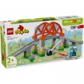 LEGO Конструктор LEGO DUPLO Town Додатковий набір. Залізничний міст і колії (10426)