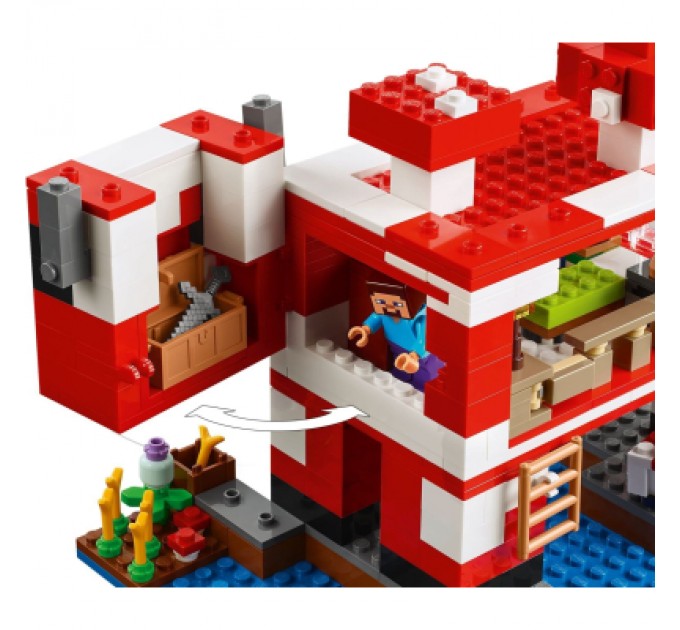 Конструктор LEGO Minecraft Грибний будинок (21270)