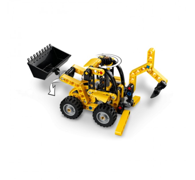 Конструктор LEGO Technic Екскаватор-навантажувач (42197)