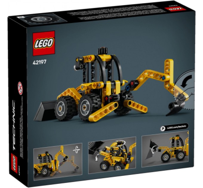 Конструктор LEGO Technic Екскаватор-навантажувач (42197)