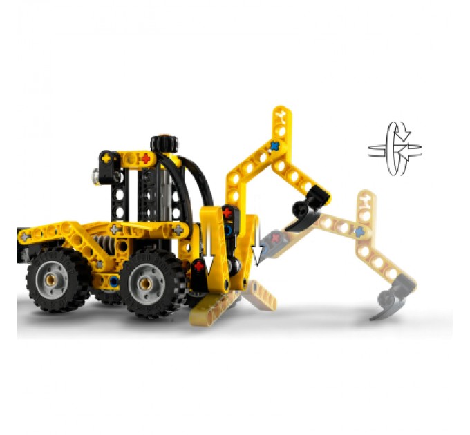 Конструктор LEGO Technic Екскаватор-навантажувач (42197)