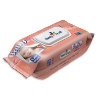 Дитячі вологі серветки Handy Fresh яблуко, клапан 120 шт (4820237500212) Дитячі вологі серветки Handy Fresh яблуко, клапан 120 шт (4820237500212)