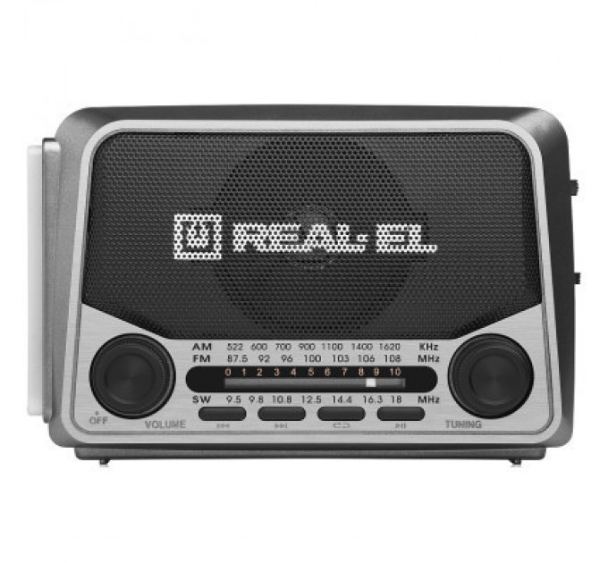 Портативний радіоприймач REAL-EL X-525 Grey