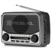 Портативний радіоприймач REAL-EL X-525 Grey