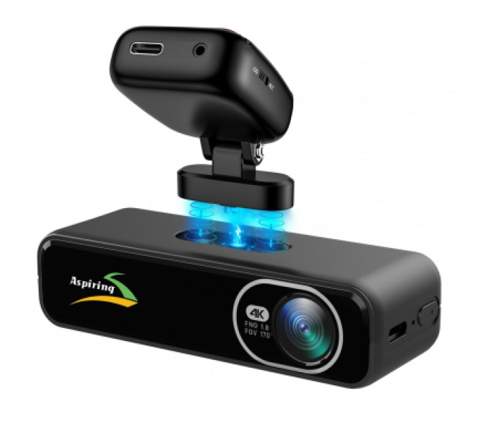 Відеореєстратор Aspiring AT320 UHD 4K Speedcam WiFi GPS (Aspiring AT320 UHD 4K, Speedcam, WiFi, GPS)