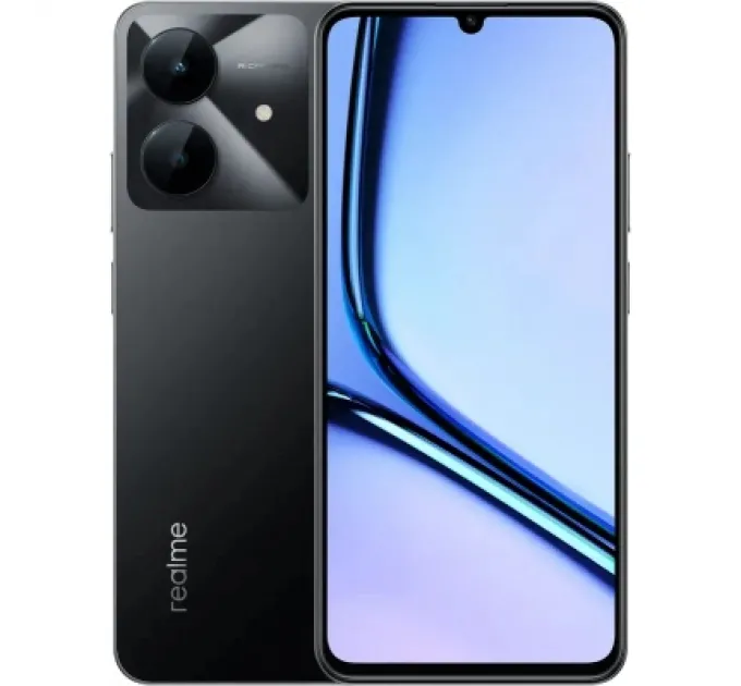 realme Мобільний телефон realme Note 60x 3/64GB Marble Black