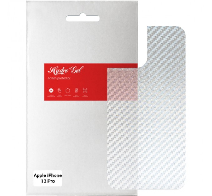 Armorstandart Плівка захисна Armorstandart back side Apple iPhone 13 Pro Carbone Silver (ARM61063)