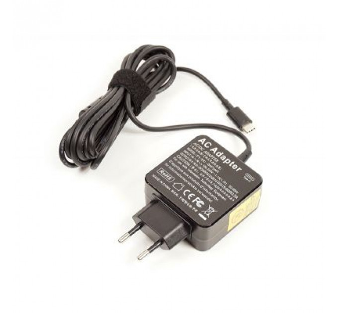 Блок живлення до ноутбуку PowerPlant 45W Type-C Универсальный, 20V, 2.25A (NA700059)