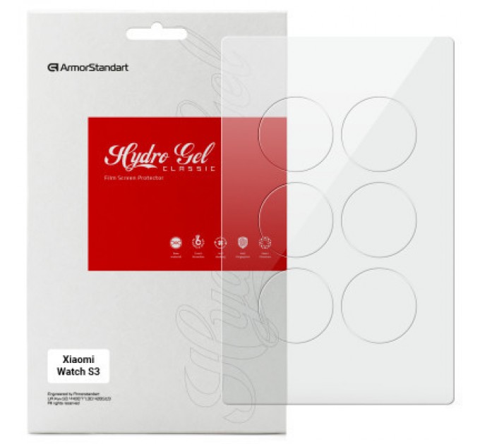 Armorstandart Плівка захисна Armorstandart Xiaomi Watch S3 6pcs (ARM75586)