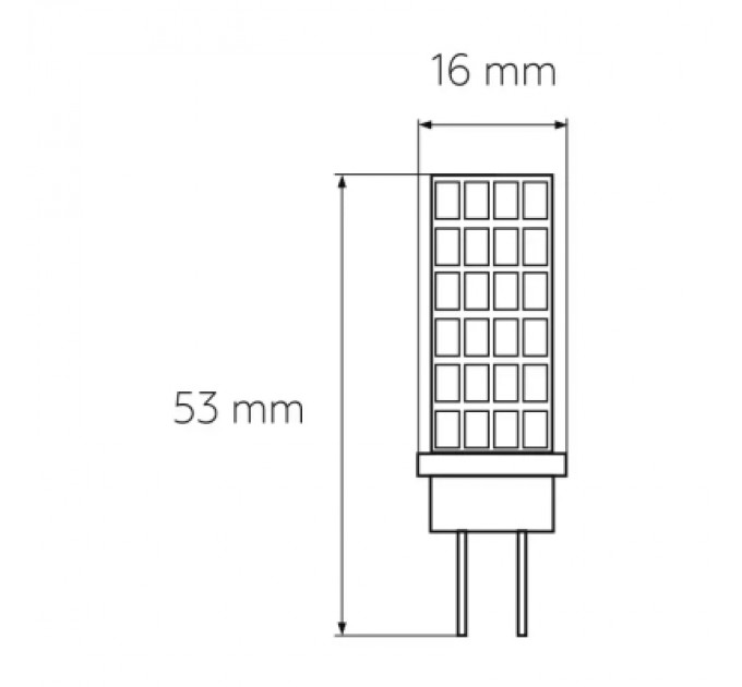 Eurolamp Лампочка Eurolamp Светодиодная капсульная лампа EUROLAMP LED силикон G4 5W 500Lm 300 (LED-G4-0530(220))