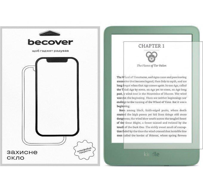 BeCover Скло захисне BeCover Amazon Kindle 11th Gen. 2024 6" (712828)