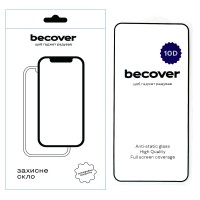 Скло захисне BeCover Samsung Galaxy S25 Plus SM-S936 10D Black (712722)