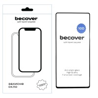 Скло захисне BeCover Samsung Galaxy S25 Ultra SM-S938 10D Black (712723)