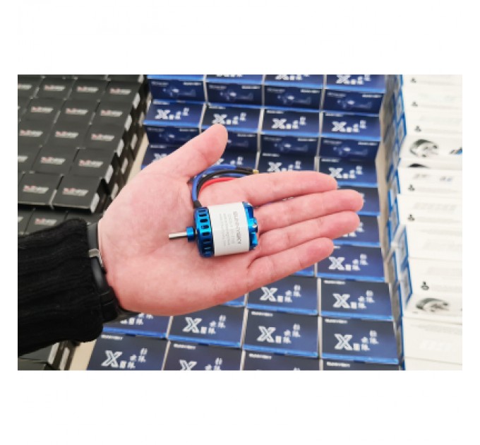 SunnySky Двигун для дрона SunnySky X2820 V3 KV570 motor white+blue shell individual package (X2820-570KV)