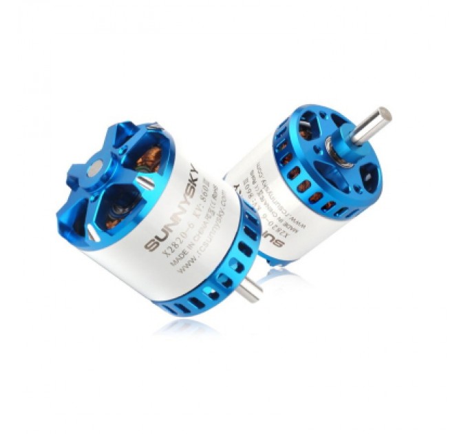 SunnySky Двигун для дрона SunnySky X2820 V3 KV570 motor white+blue shell individual package (X2820-570KV)