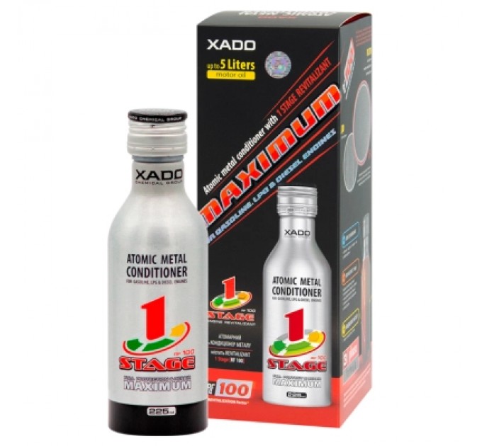 Xado Присадка автомобільна Xado Maximum з ревіталізантом Maximum 225мл (XA 40012_1)