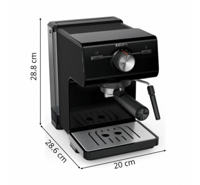 Krups Ріжкова кавоварка еспресо Krups XP381810