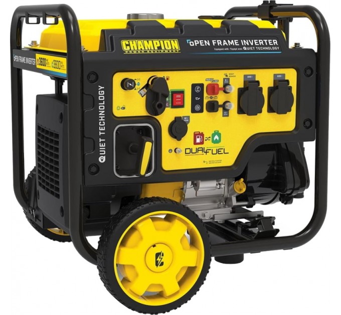 Champion Генератор газобензиновий інверторний Champion 3.6 кВт (CPG4000DHY-DF-EU)