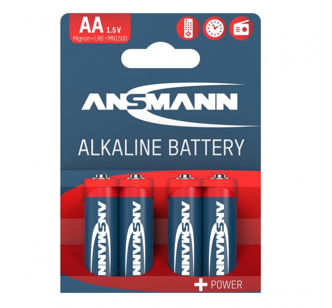 Ansmann Батарейка Ansmann AA/LR06 BL 4шт