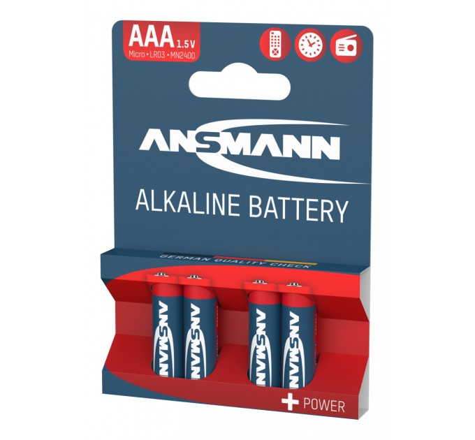 Ansmann Батарейка Ansmann AAA/LR03 BL 4шт