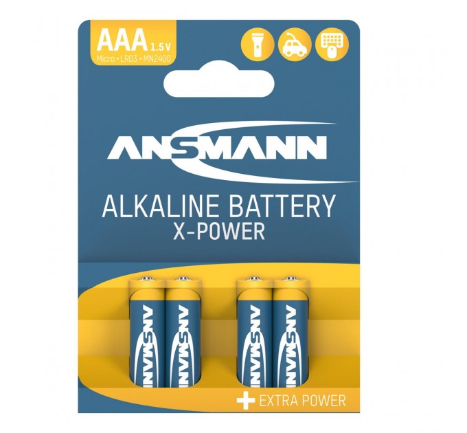 Ansmann Батарейка Ansmann X-Power AAA/LR03 BL 4шт