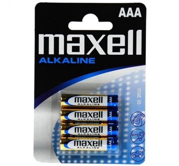 Батарейка Maxell AAA/LR03 BL 4шт