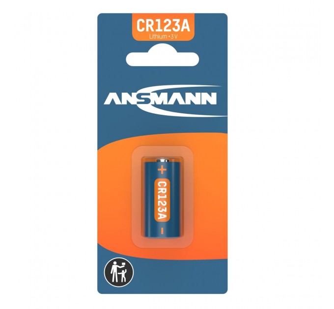 Ansmann Батарейка Ansmann CR123A/CR17335 BL 1шт
