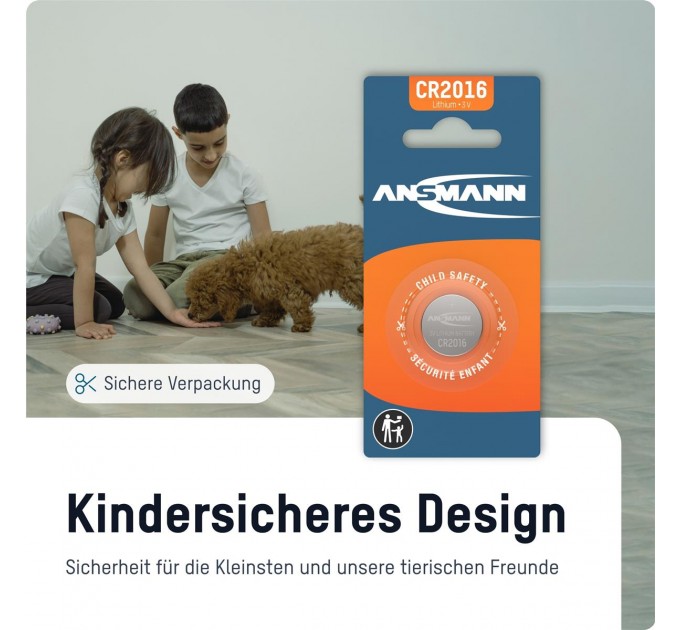 Ansmann Батарейка Ansmann CR2016 BL 1шт